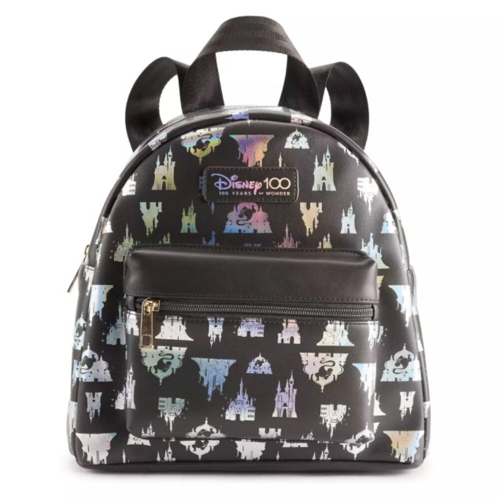 NWT! Disney 100 Aladdin Limited Edition Metallic Mini Backpack Princess Jasmine